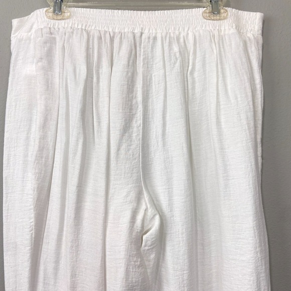 Chicos Easywear Straight‎ Leg Casual Pants Cozy Size 2 Large Minimalist Coastal - Picture 8 of 11